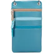 Mywalit Lederen halszakje 11 cm blauw