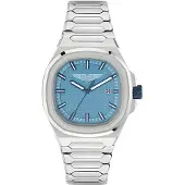 Aston Martin Icon Gpq Heren Zilveren Horloge MTIG2S605