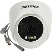 Hikvision DS-2CE76D0T-LPFS(2.8mm) 2MP Slim Hybrid Light Audio Vast Turret Camera