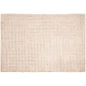 vidaXL Antislip deken van imitatie konijnenbont Olite Beige Polyester
