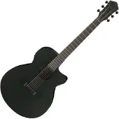 Ibanez AEG621-BOT Black Out Jumbo elektro-akoestische gitaar