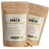 Cupplement - Maca Capsules 500 mg Biologisch - Combipack 200 St
