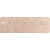 vidaXL Tapijt Runner MARSA Beige 100 x 300 cm Polyester en PVC