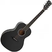 Gear4Music Parlour Akoestische Gitaar van , Zwart