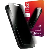 Zagg Glass Privacy iPhone 16 Glazen Doorzichtig