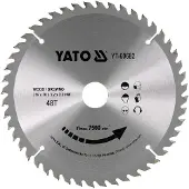 YATO Cirkelzaagblad Ø216 mm - 48T - binnendiameter - 30 mm