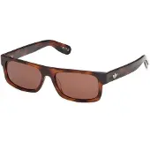 Adidas Originals Zonnebril - - OR0145 - Donker havana - Acetaat voorkant - 55/17/145
