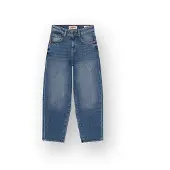 Vingino Kristoph baggy jeans medium blue denim Blauw Effen - maat 128