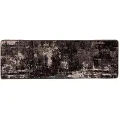 vidaXL Tapijt Runner MARSA Zwart 80 x 250 cm Polyester en PVC