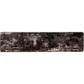 vidaXL Tapijt Runner MARSA Zwart 50 x 100 cm Polyester en PVC