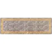 vidaXL Tapijt Runner MARSA Grijs 80 x 250 cm Polyester en PVC