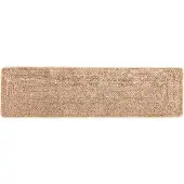 vidaXL Tapijt Runner MARSA Geel 100 x 400 cm Polyester en PVC