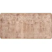 vidaXL Tapijt Runner MARSA Wit 50 x 100 cm Polyester en PVC