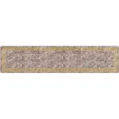 vidaXL Tapijt Runner MARSA Grijs 80 x 350 cm Polyester en PVC