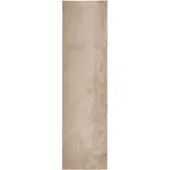 vidaXL Middelpolig zacht en wasbaar tapijt HUARTE Zand 1000 x 80 cm