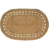 vidaXL Gebied Tapijt Naturel 205 x 305 cm Jute