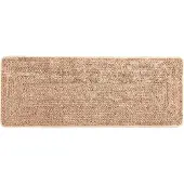 vidaXL Tapijt Runner MARSA Geel 80 x 200 cm Polyester en PVC