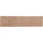 vidaXL Tapijt Runner MARSA Geel 80 x 300 cm Polyester en PVC