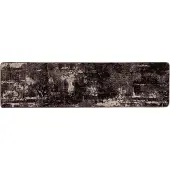 vidaXL Tapijt Runner MARSA Zwart 80 x 350 cm Polyester en PVC