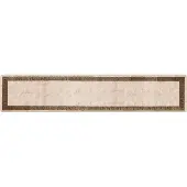 vidaXL Tapijt Runner MARSA Zwart 80 x 400 cm Polyester en PVC