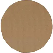 vidaXL Vloerkleden Naturel Ø 240 cm Jute