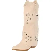 Salinyang Cowboylaarzen lichtbeige