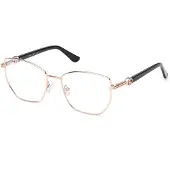 GUESS GU50312 Shiny rose gold 52/17/140 WOMAN Brilmonturen