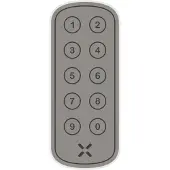 Intersteel Black X xPad Ovaal - 100x42mm - Wit