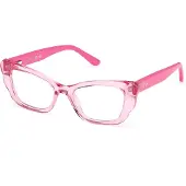 GUESS GU50264 Shiny light fuxia 46/16/130 Meisje Brilmonturen