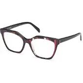Emilio Pucci Bril - - EP5239 - Zwarte textuur - Acetaat - 53/17/140