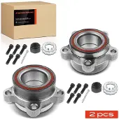 Frankberg 2x Wielnaaf Set Achter voor Citroën C8 Fiat