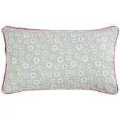 Mars & More Daisy Flowers Kussen groen 30x50cm