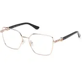 GUESS GU50313 Shiny rose gold 55/16/140 WOMAN Brilmonturen