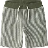 Name it Broek groen / wit