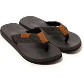 Brasileras Teenslippers 'Serenity' cognac / zwart