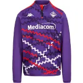 Kappa Acf Fiorentina 24/25 Ablaspre Pro 8 Training Sweatshirt Paars L Man