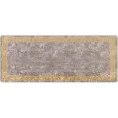 vidaXL Tapijt Runner MARSA Grijs 100 x 250 cm Polyester en PVC