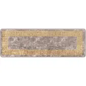 vidaXL Tapijt Runner MARSA Grijs 50 x 150 cm Polyester en PVC