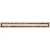 vidaXL Tapijt Runner MARSA Zwart 50 x 450 cm Polyester en PVC