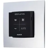 Duco CO2 ruimtesensor RF Wired - zwart