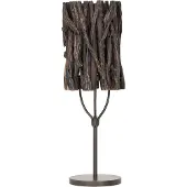 MUST Living Table lamp Forest BLACK,70xØ28 cm, black