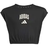 Adidas Topje SEASONALS COLLEGIATE TYPOGRAPHY T-SHIRT kind 7 / 8 jaar