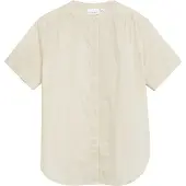 Comma Blouse lichtbeige