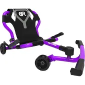 EZYROLLER Classic X skelter - Waveroller voor kinderen 4 tot 14 jaar of 99 tot 137 cm - Verstelbare driewieler - Paars