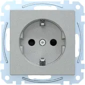 Merten MEG2300-0460 Wandcontactdoos System M Aluminium 1 stuk(s)
