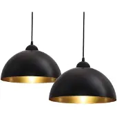 B.K.Licht - Staande lamp - zwart goud - met E27 fitting