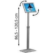 Update Displays Menustandaards Aluminium - CM120