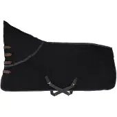 Kentucky Horsewear Horsewear - Zweetdeken fleece heavy met nek zwart 145-6'6