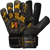Onekeeper Vector Evolution Keepershandschoenen Kids Zwart Goud