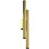 Maytoni LED-wandlamp Calipso, messing / goud, Woon-/ Eetkamer, Aluminium, Modern, LED wandlamp